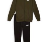 TUTA ZIP COTONE FELPATA UOMO PUMA
