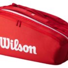 SUPER TOUR BORSONE TENNIS RED 9PK WILSON