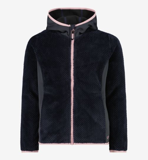 G PILE ZIP E CAPPUCCIO BAMBINA CMP - immagine 2