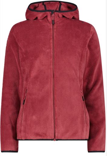 W PILE ZIP PELOSO DONNA CMP