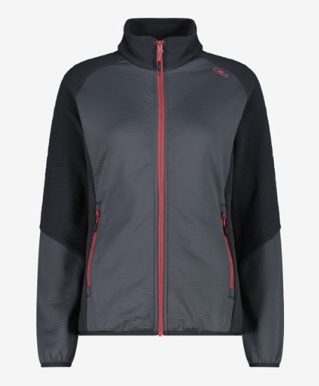 W PILE ZIP TECNICO DONNA CMP - immagine 2