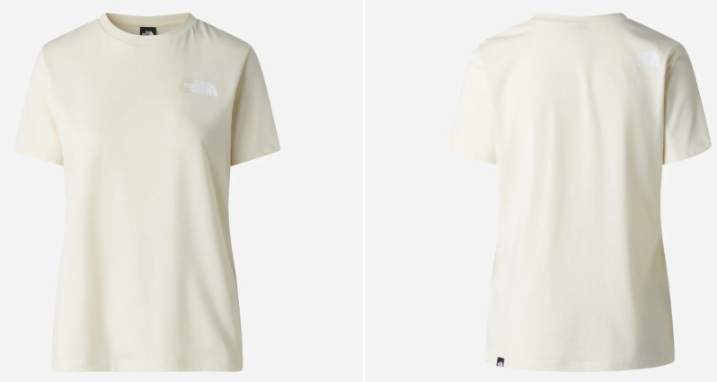 W BLANCA REGULAR TEE DONNA THE NORTH FACE - immagine 2