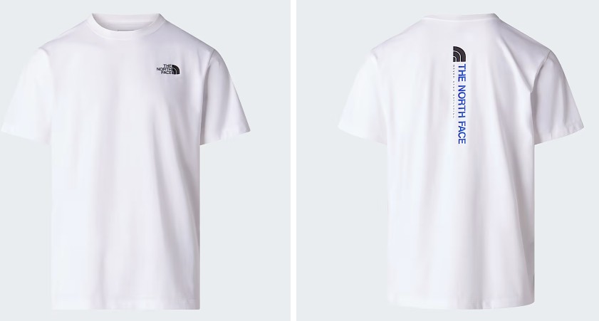M VERTICAL REGULART TEE UOMO THE NORTH FACE - immagine 2