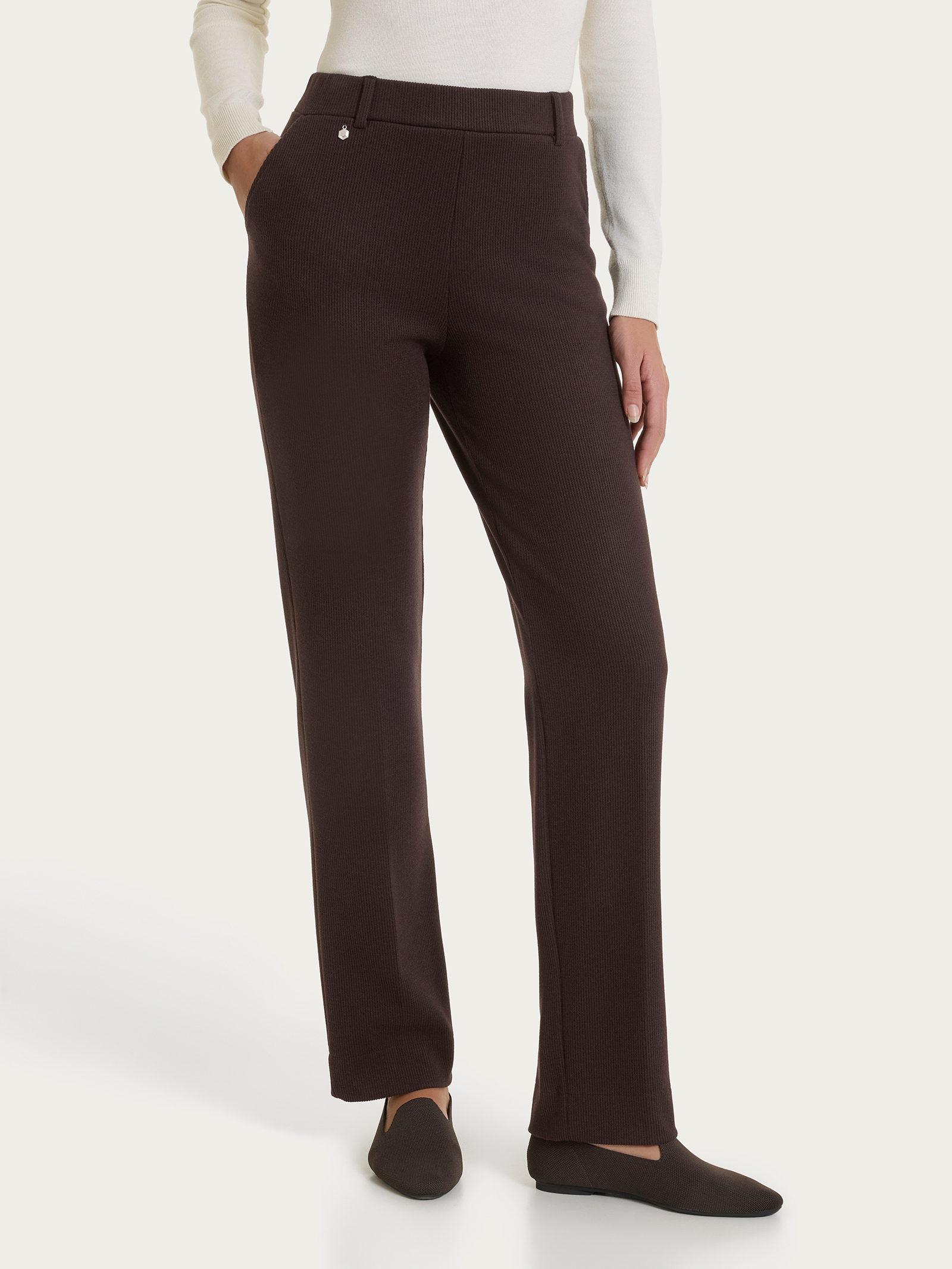 PANTALONE A COSTINA DONNA RAGNO - immagine 2